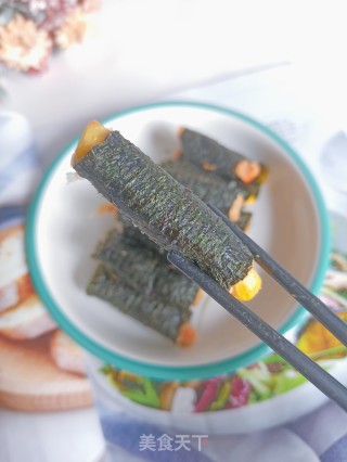 海苔虾滑卷的做法步调：14