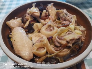 金针木耳蒸鸡的做法步调：6