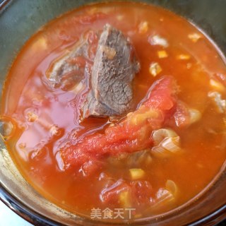 番茄炖牛腱子的做法步调：14