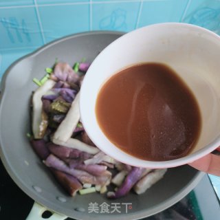 辣椒烧茄子的做法步调：9