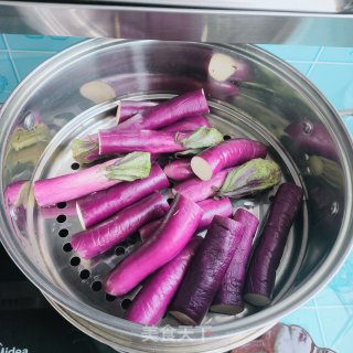 辣椒烧茄子的做法步调：2