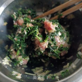 家苋菜肉馄饨的做法步调：9