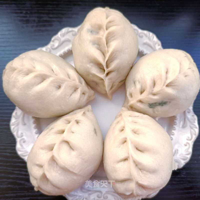 家苋菜肉丁包的做法