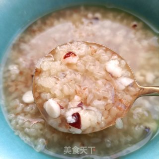 芡真苦荞粥的做法步调：9