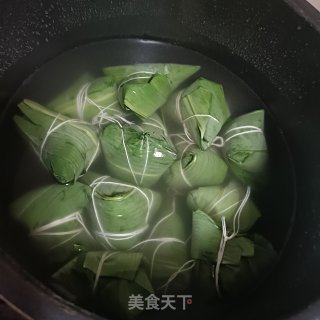 白豆粽子的做法步调：9