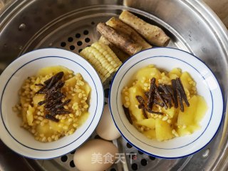 陈皮紧子蒸苹果的做法步调：7