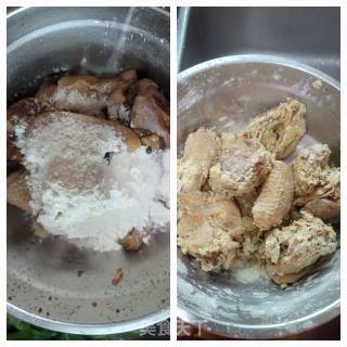 喷鼻酥炸鸡块的做法步调：6