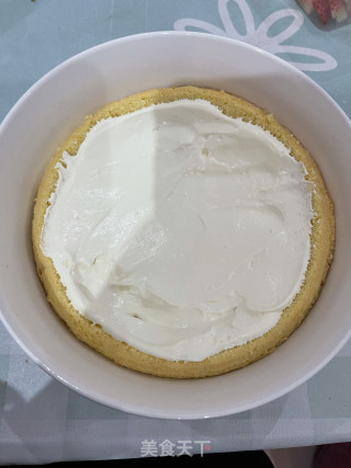草莓炸蛋蛋糕的做法步调：5