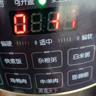 藜麦苦荞粥的做法步调：6