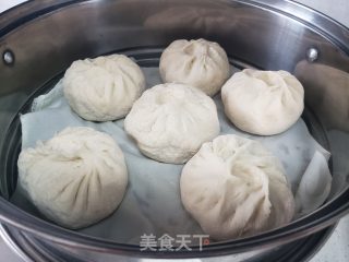 油豆角馅包子的做法步调：14