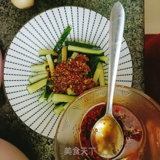 坚皮簧瓜条的做法步调：9