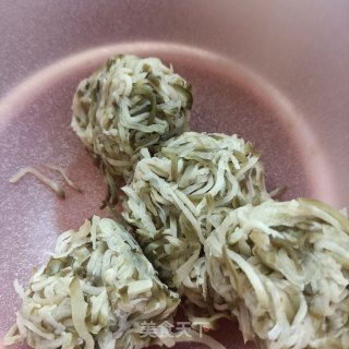 咸萝卜肉丁包的做法步调：14