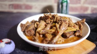 啤酒老姜焖鸭子的做法步调：9