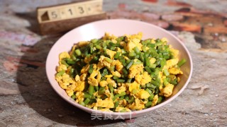 蒜薹炒鸡蛋的做法步调：8