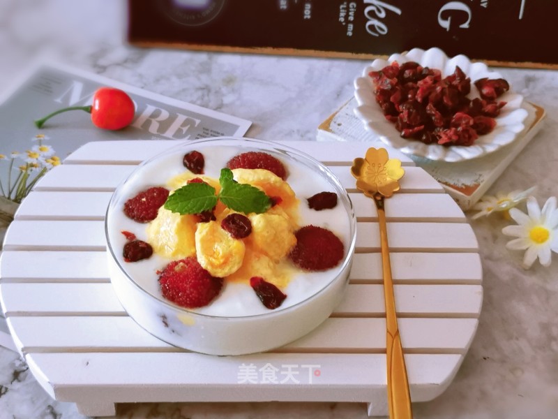 生果沙冰酸奶的做法