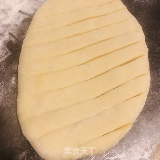 收酵一次的早饭里包的做法步调：11