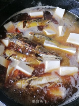 黄骨鱼烧豆腐的做法步调：4