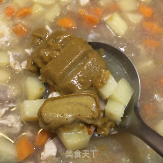 咖喱饭的做法步调：9