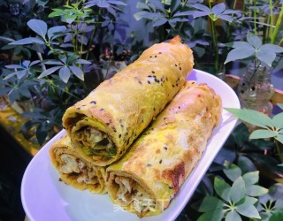 煎饼果子的做法步调：15