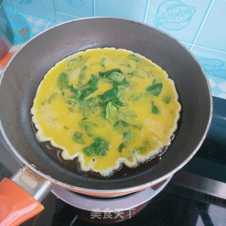 薄荷炒鸡蛋的做法步调：4
