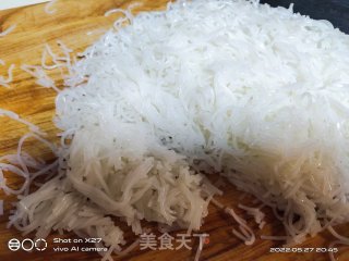 肉终粉丝饼的做法步调：2