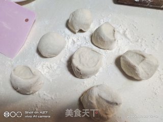 肉终粉丝饼的做法步调：8