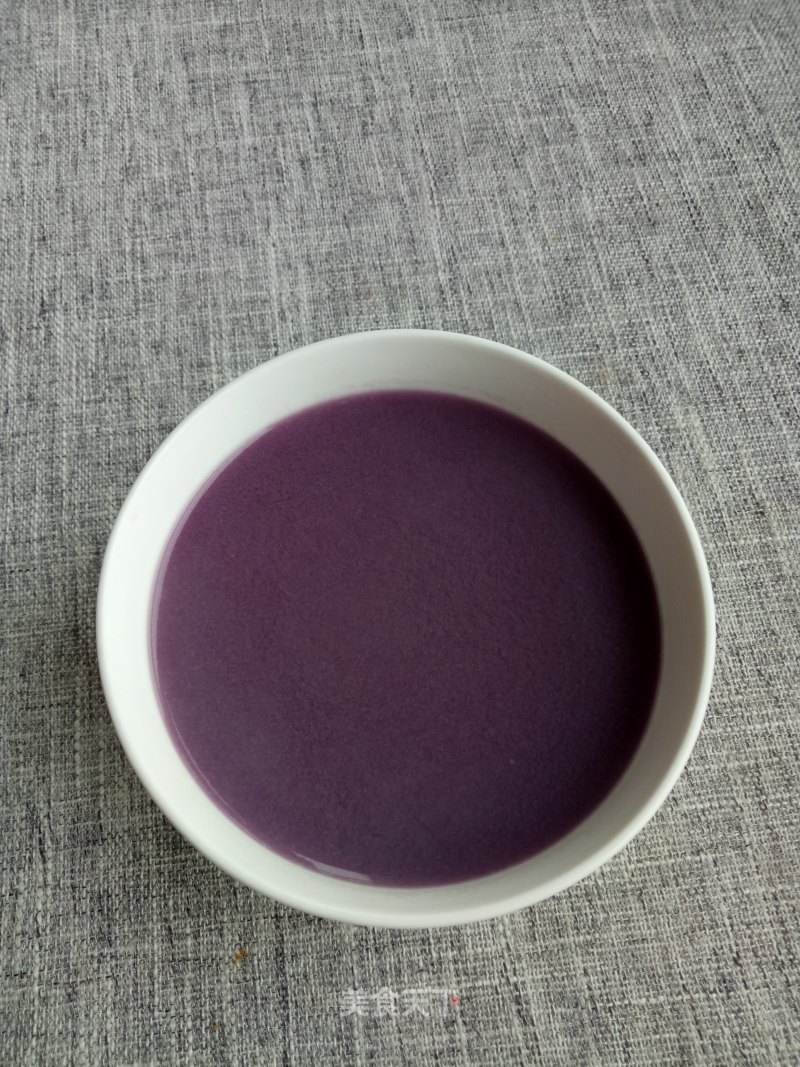 紫薯小米糊的做法