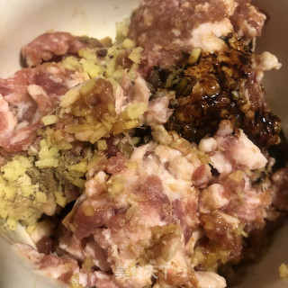 只收酵一次的西葫芦肉包子的做法步调：3