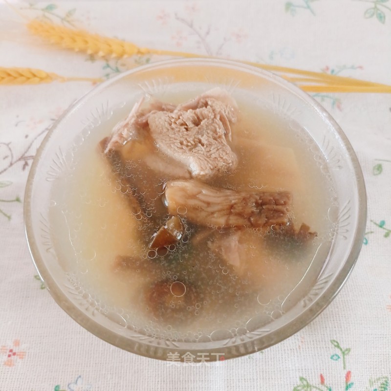 羊肚菇老鸭汤的做法