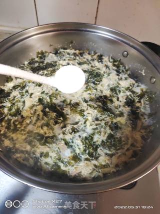 紫菜鸡蛋汤的做法步调：4