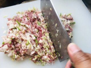 烫里蒸饺的做法步调：2