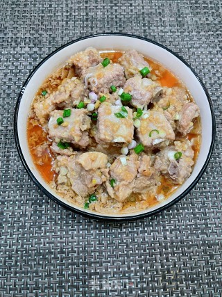 蒜蓉蒸排骨的做法步调：11