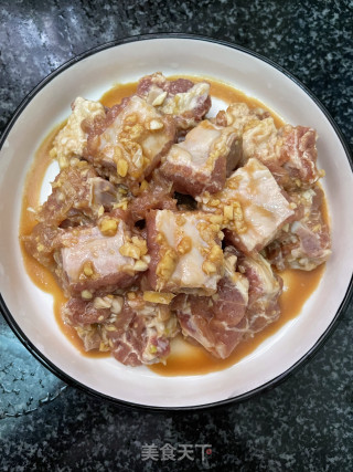 蒜蓉蒸排骨的做法步调：7