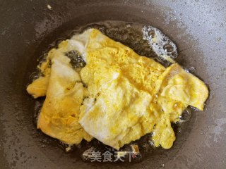 鸡蛋喷鼻葱炒饭的做法步调：5