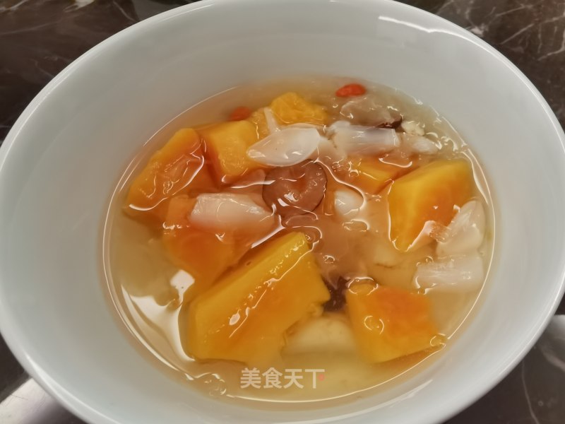百开木瓜煲的做法