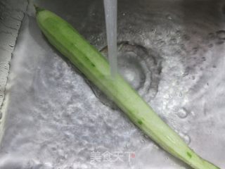 榨菜丝棱角丝瓜荞麦里的做法步调：2