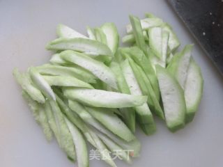 榨菜丝棱角丝瓜荞麦里的做法步调：3