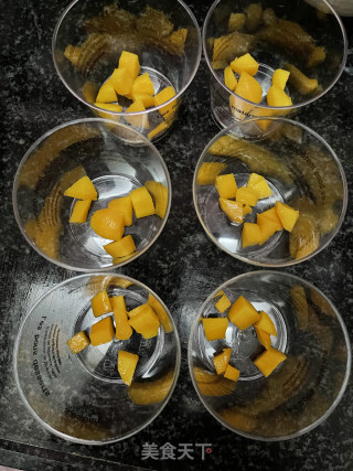 芒果布丁的做法步调：2