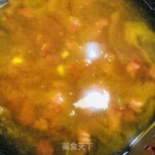 山药疙瘩汤的做法步调：10