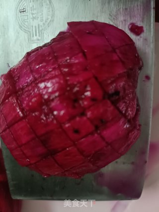 水龙果单皮奶的做法步调：4