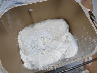 波兰种浓奶油吐司的做法步调：3