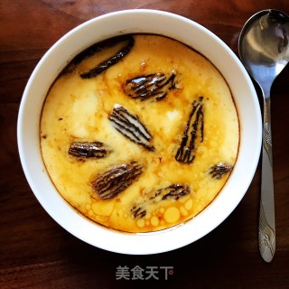 羊肚菌火蒸蛋的做法步调：9