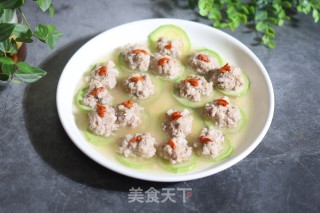 西葫芦蒸肉的做法步调：7