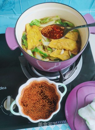蛋饺、利剑菜烧豆腐的做法步调：12