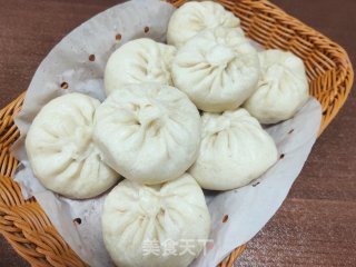 杏鲍菇三陈齐麦包子的做法步调：16