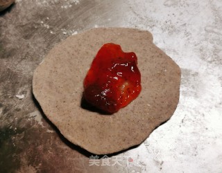 草莓果酱细粮饼的做法步调：7