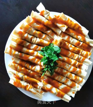 千张肉卷的做法步调：9