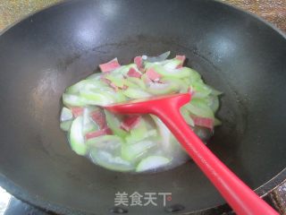 杂粗水腿煮夜着花的做法步调：8