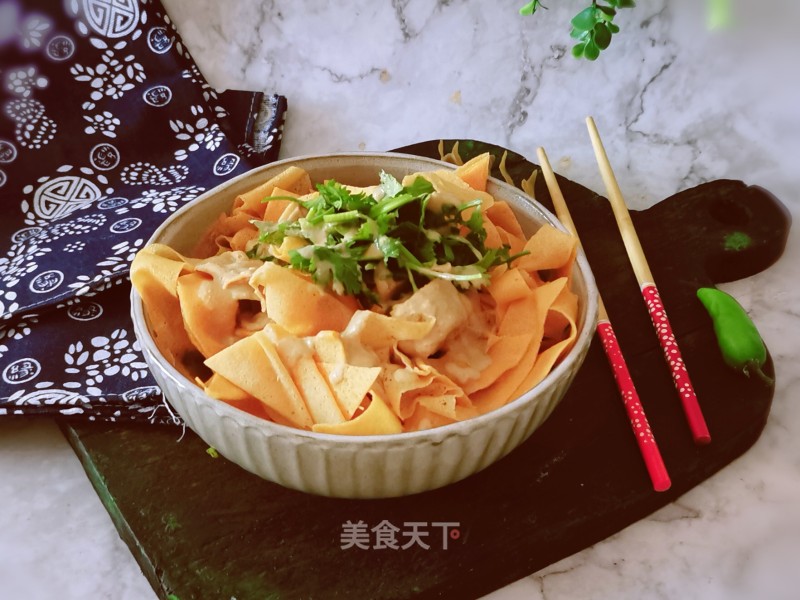 锅巴菜的做法