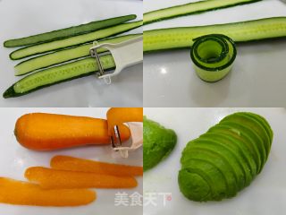 牛油果拌豆腐的做法步调：2